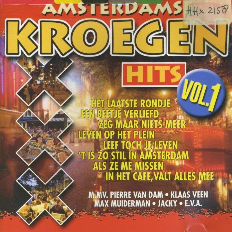 Amsterdamse Kroegen Hits Vol 1 CD, Ophalen of Verzenden, Zo goed als nieuw, Pop, Album