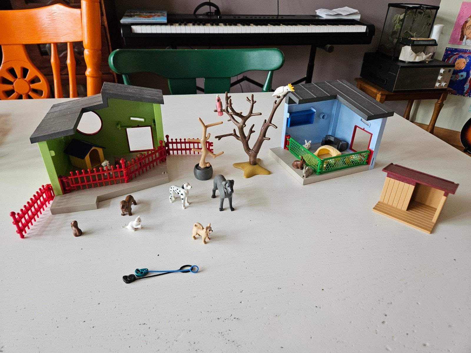 Playmobil Dierenopvang / Dierenkliniek met veel dieren, Ophalen