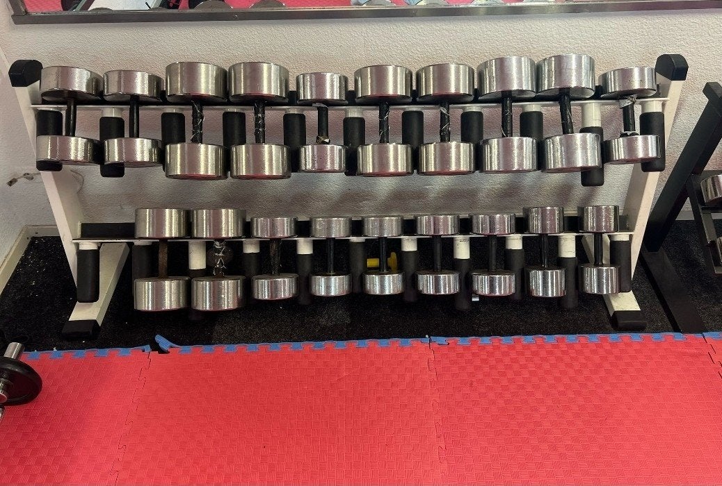 div dumbells, Ophalen of Verzenden, Gebruikt, Dumbbell