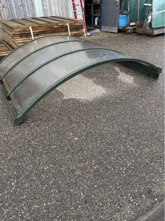 Luifel koepel deurluifel plexiglas luifel ( 212 ), Doe-het-zelf en Verbouw, Ophalen, 120 cm of meer, Binnendeur, Zo goed als nieuw