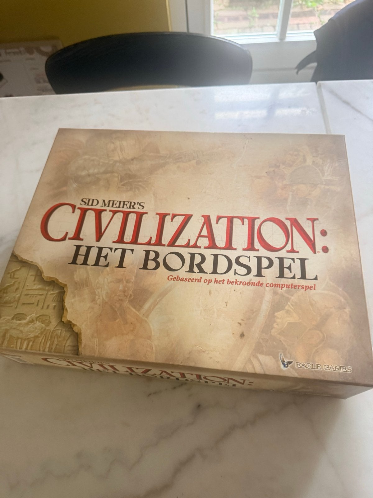 Sid Meier's Civilization: Het Bordspel, Drie of vier spelers, Ophalen of Verzenden, Gebruikt