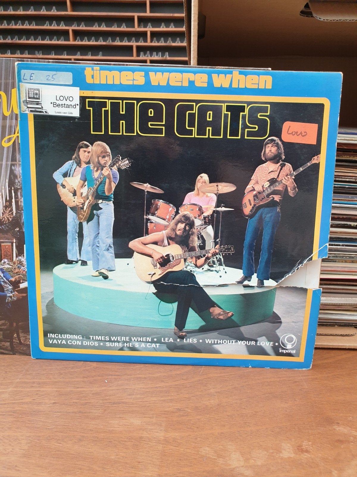the Cats - Times were when, 2 lp (2), Ophalen of Verzenden, Gebruikt, 12 inch, Dubbel-LP