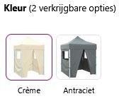 Partytent opvouwbaar inklapbaar div kleuren 2x2 GRATIS BZRGD, Tuin en Terras, Partytenten, Partytent, Minder dan 4 meter, Nieuw