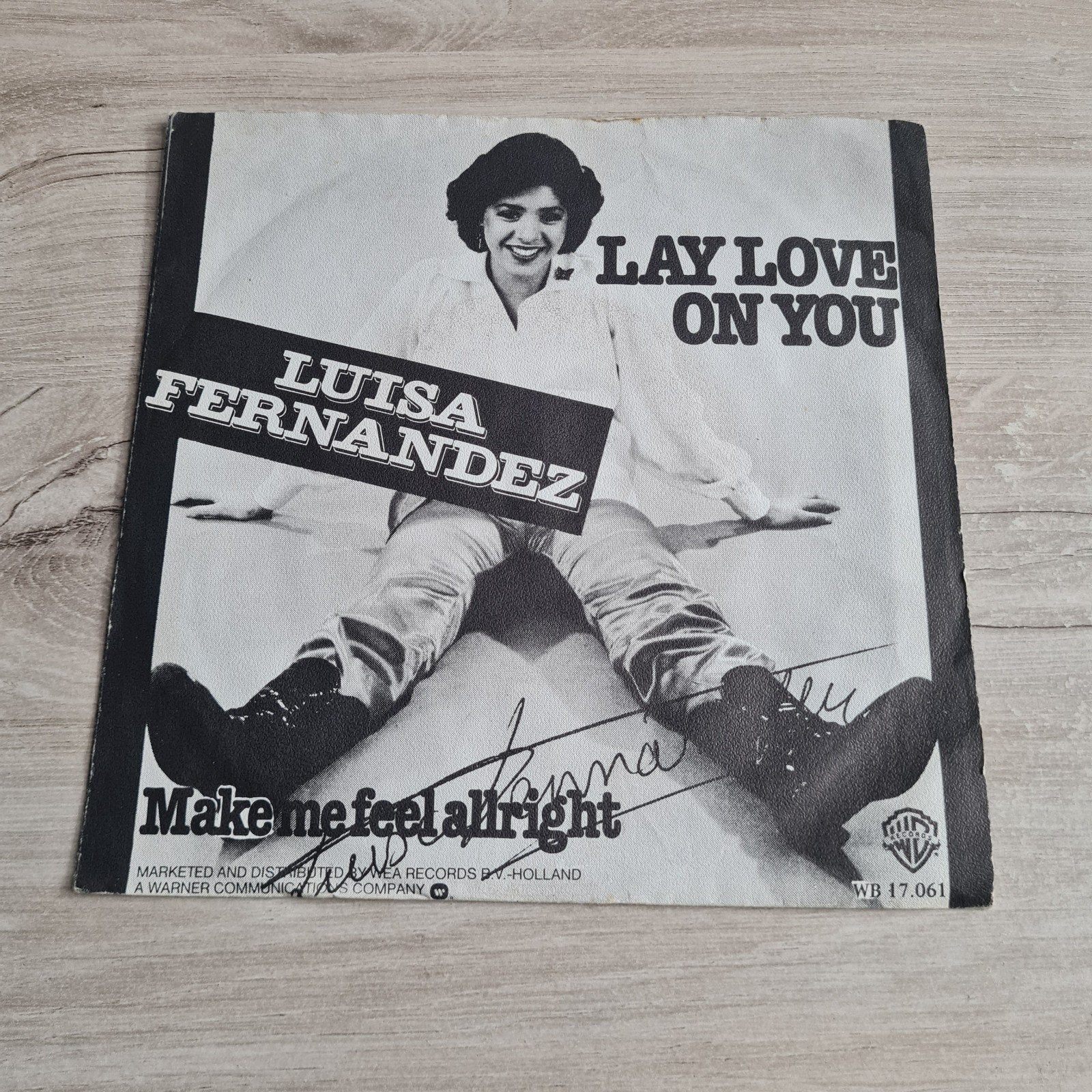 Luisa Fernandez - Lay Love On You / Make Me Feel Allright, Gebruikt, 7 inch, Ophalen of Verzenden, Pop