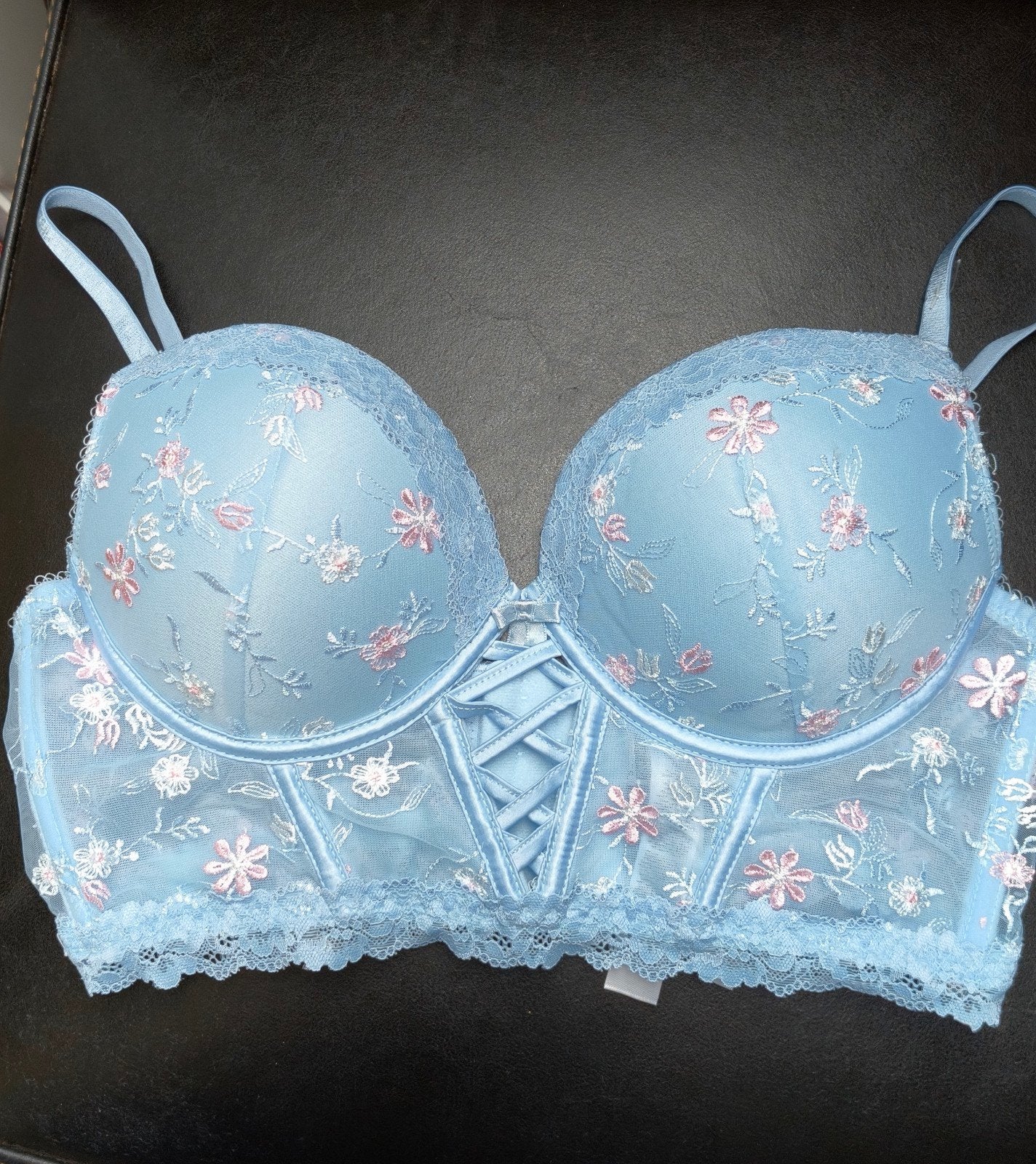 Mooie bh 75c censored, Kleding | Dames, Censored, Verzenden, Blauw, BH