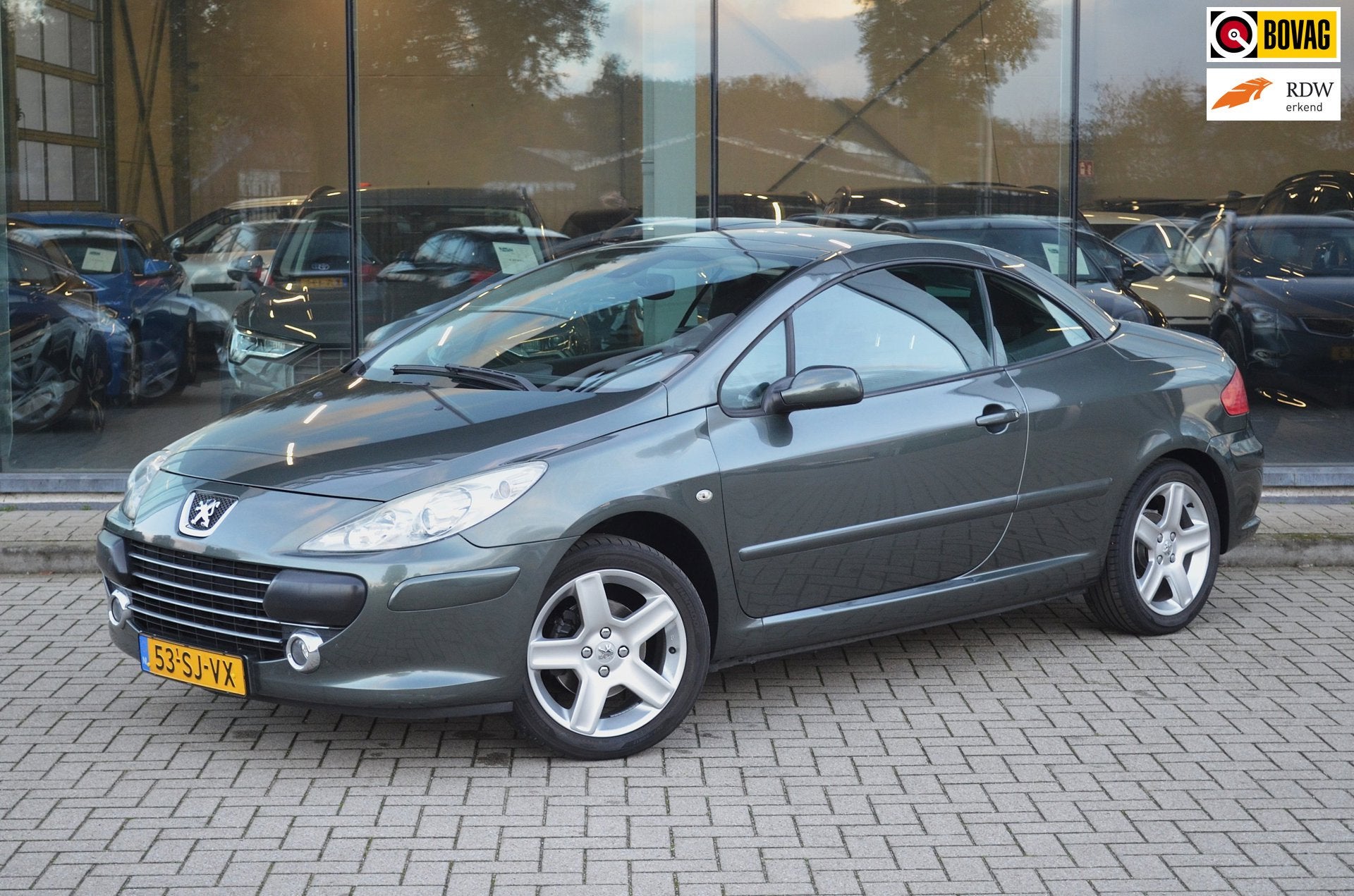 Peugeot 307 CC 2.0-16V | Airco | Elektrische Ramen, Auto's, Voorwielaandrijving, Gebruikt, 4 cilinders, Cabriolet