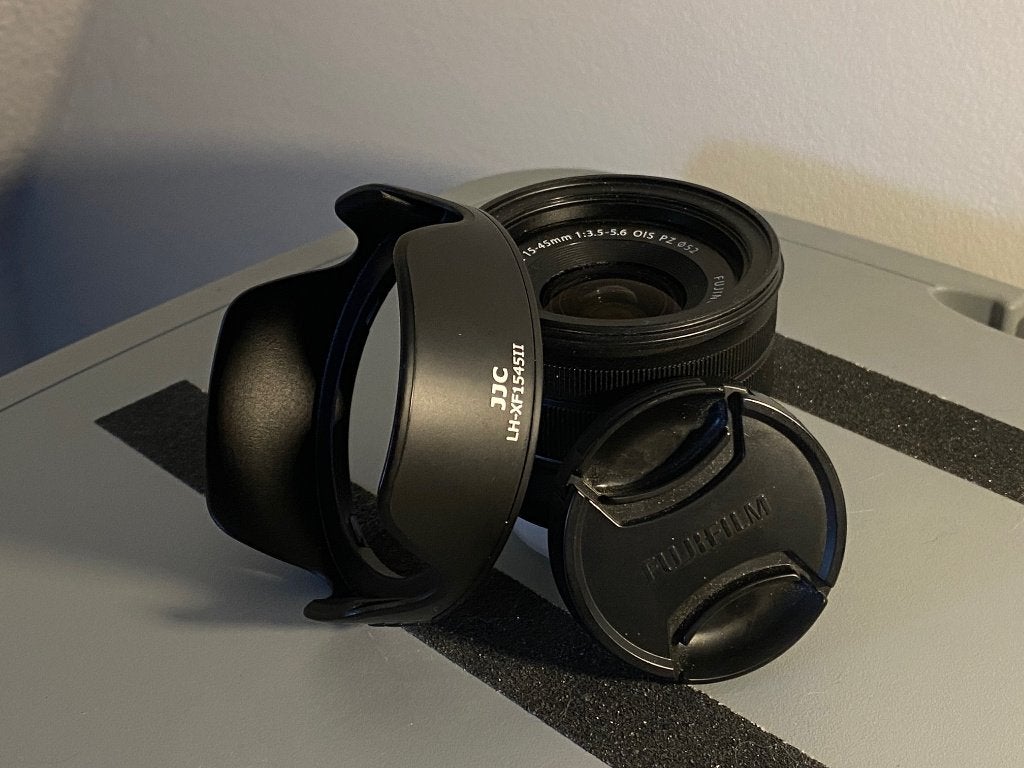 Fujifilm XC 15-45mm f/3.5-5.6 OIS PZ, Fujifilm, Ophalen of Verzenden, Zo goed als nieuw, Standaardlens