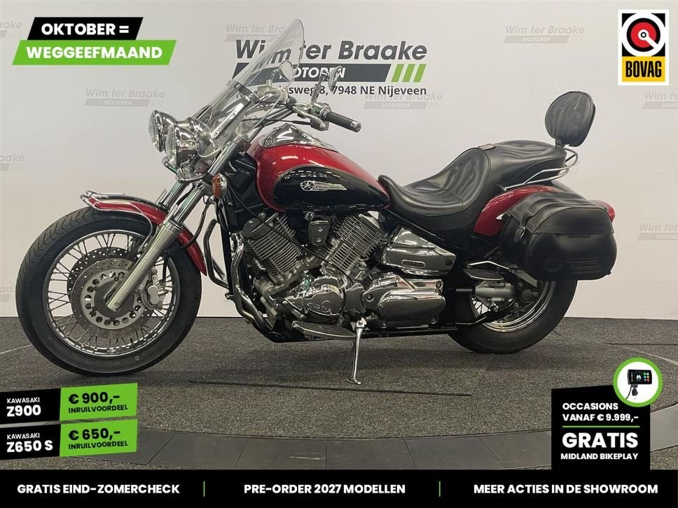 Yamaha XVS 1100 DragStar Classic (bj 2000) 44,512 km, Motoren, Bedrijf, Onbekend, Meer dan 35 kW, YAMAHA