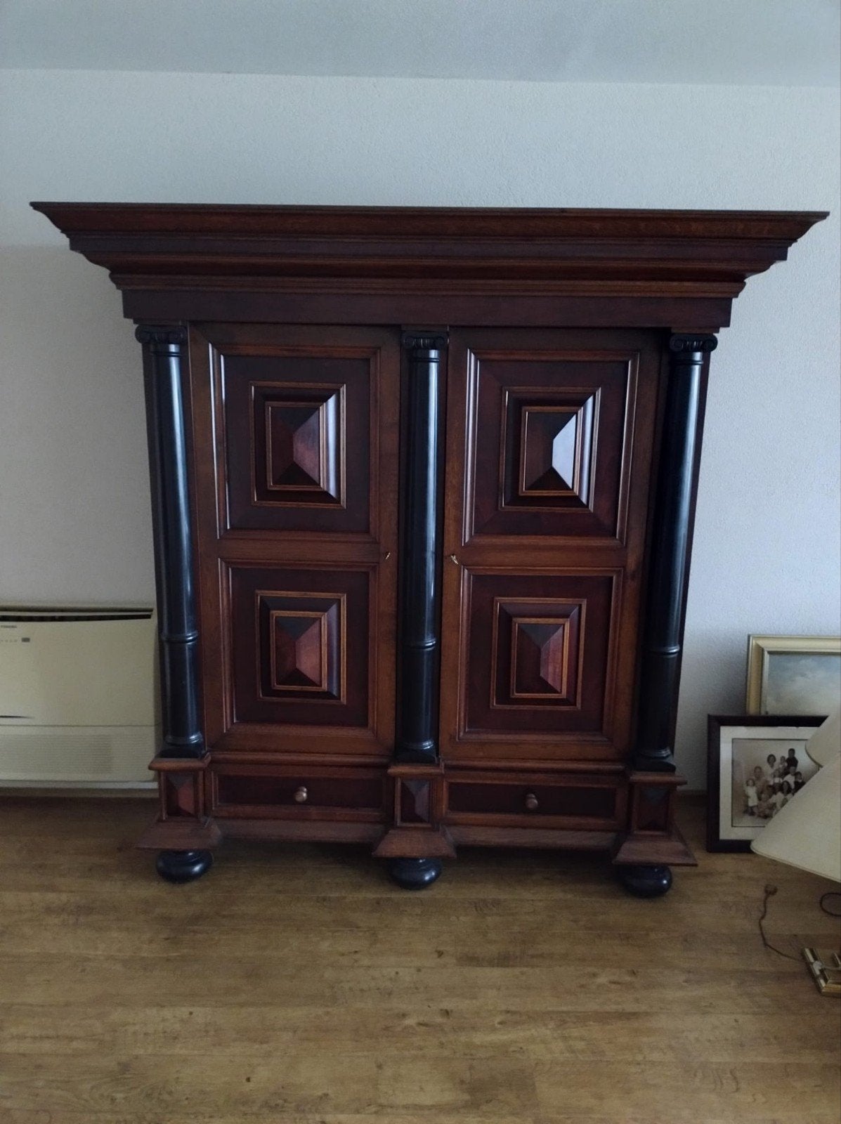 Antieke houten kast - Demonteerbaar en in perfecte staat, Ophalen of Verzenden