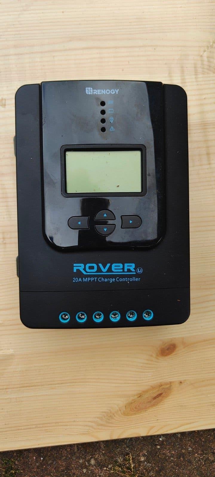 Renogy Rover 20A MPPT Solar Laadregelaar, Caravans en Kamperen, Ophalen of Verzenden, Zo goed als nieuw
