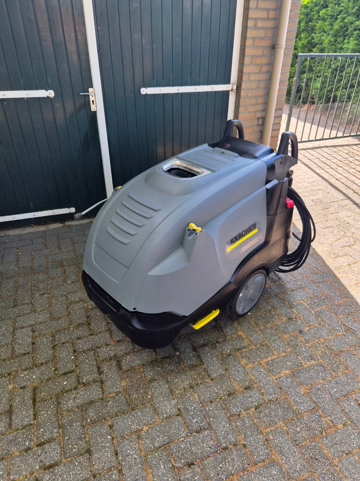 Karcher HDS 9/18 M | 180 Bar | Warmwater Stoomcleaner |, Tuin en Terras, Ophalen, Gebruikt, Elektrisch