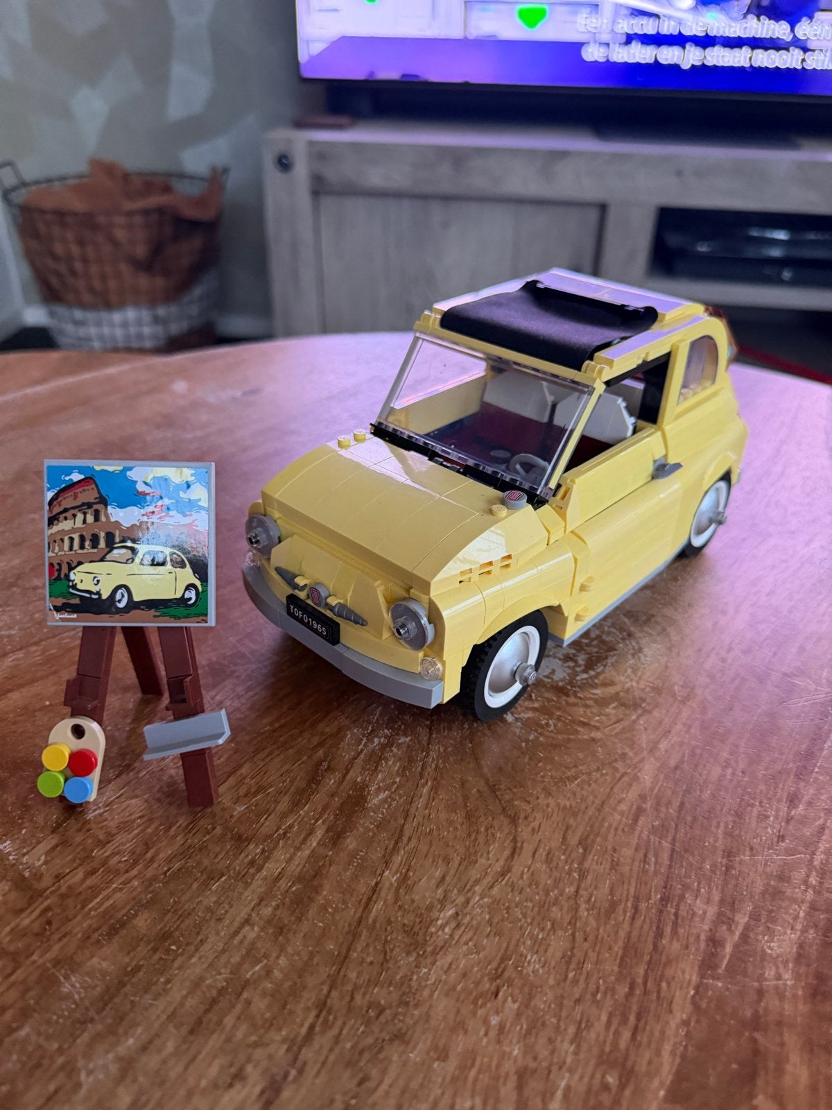 Lego Fiat 500 (10271), Ophalen of Verzenden, Gebruikt
