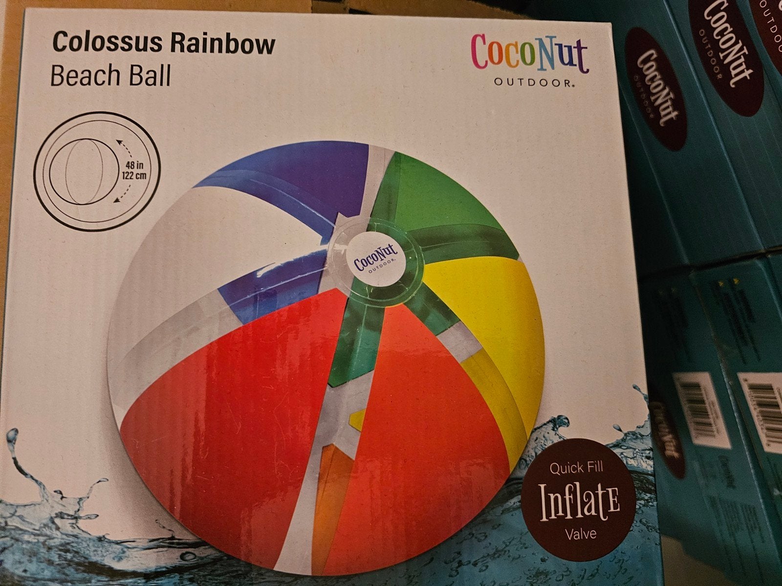 Coconut mega strandbal, Kinderen en Baby's, Ophalen of Verzenden, Nieuw