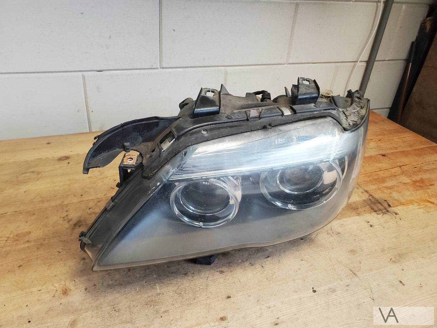 BMW 7 serie E65 facelift XENON koplamp + module links 05-09, Auto-onderdelen, Gebruikt, -, -, Ophalen of Verzenden