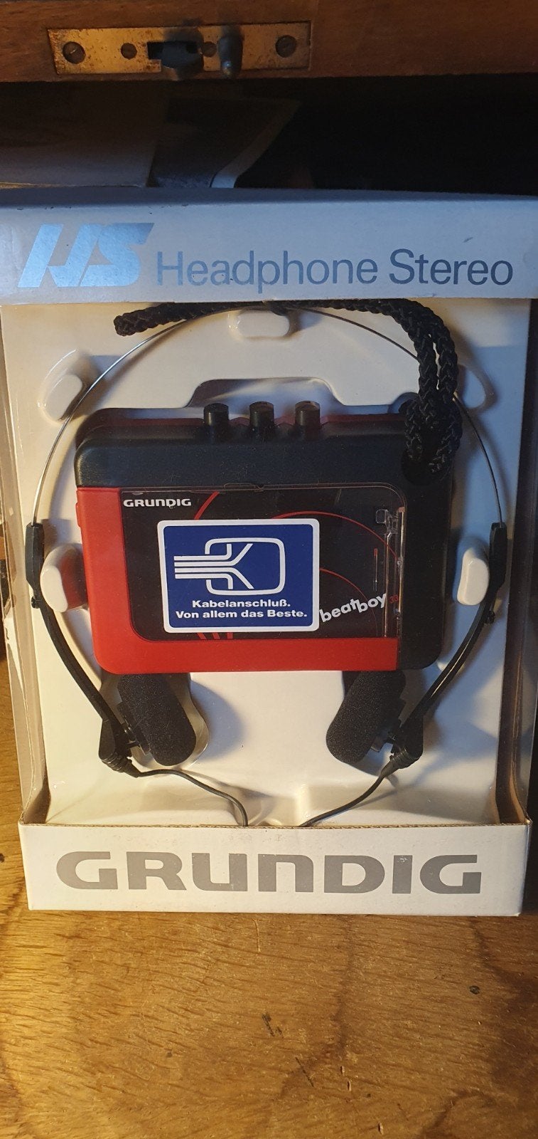 Vintage Grundig Beat Boy 33 Walkman Stereo Jaren '80 NIEUW, Ophalen of Verzenden, Walkman