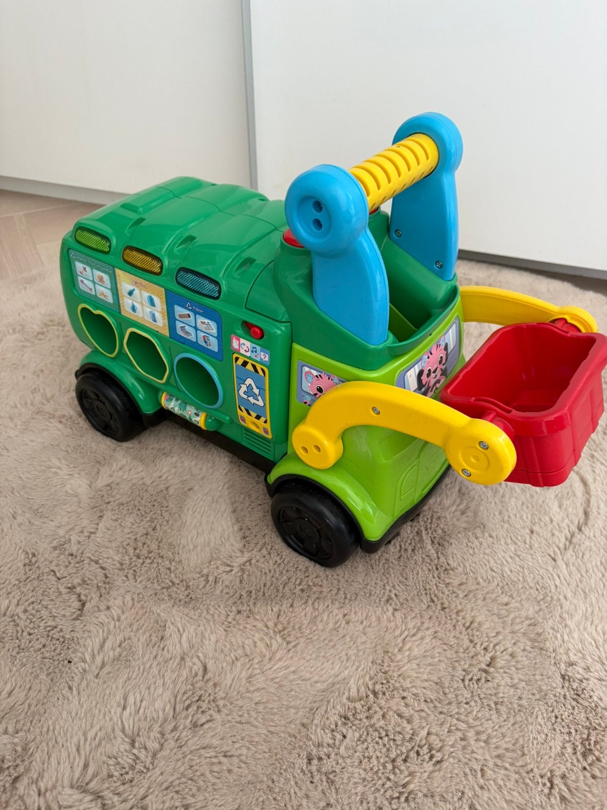 Vtech Vuilniswagen, Ophalen, Gebruikt, 6 maanden tot 2 jaar