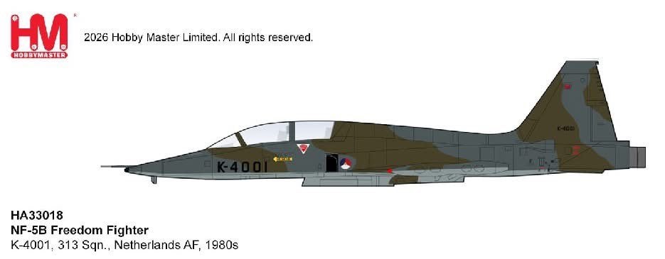 Hobby Master HA33018 |  Northrop NF-5B Freedom Fighter, Verzamelen, Luchtvaart en Vliegtuigspotten, Ophalen, Schaalmodel, Nieuw