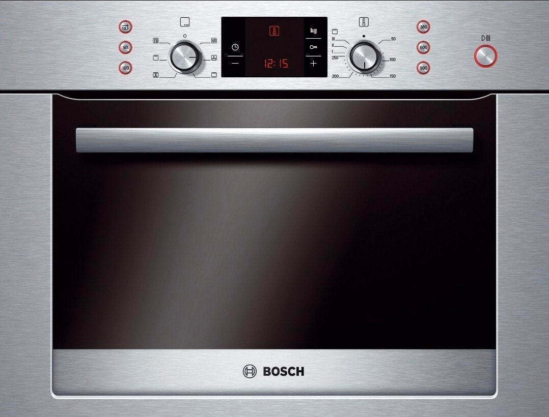 Bosch HBC84K553N combi-oven, Ophalen, 45 tot 50 cm, Gebruikt, Bosch