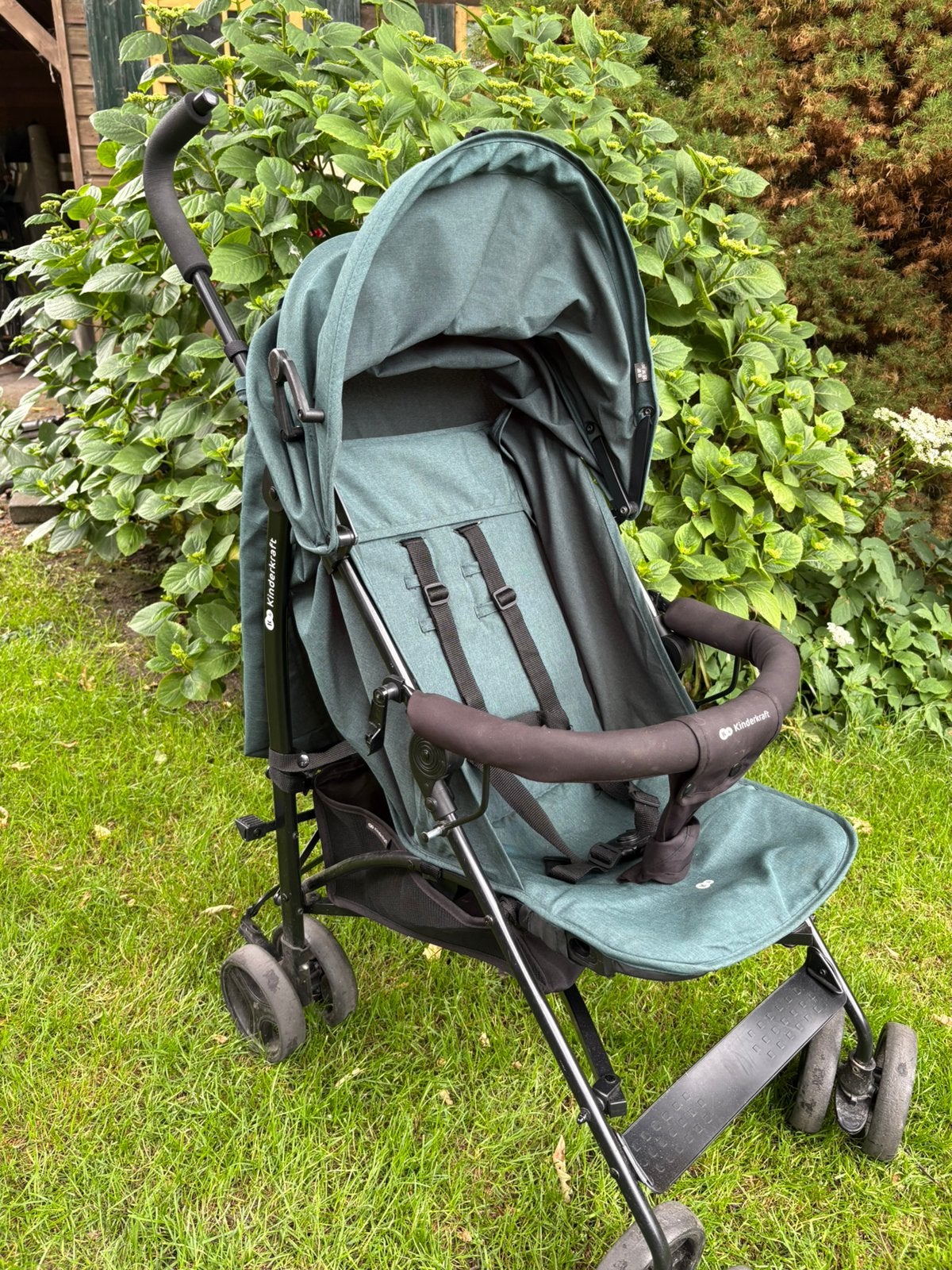 Kinderkraft TIK lichtgewicht buggy incl Steco buggydrager, Ophalen, Zo goed als nieuw, Zonnekap
