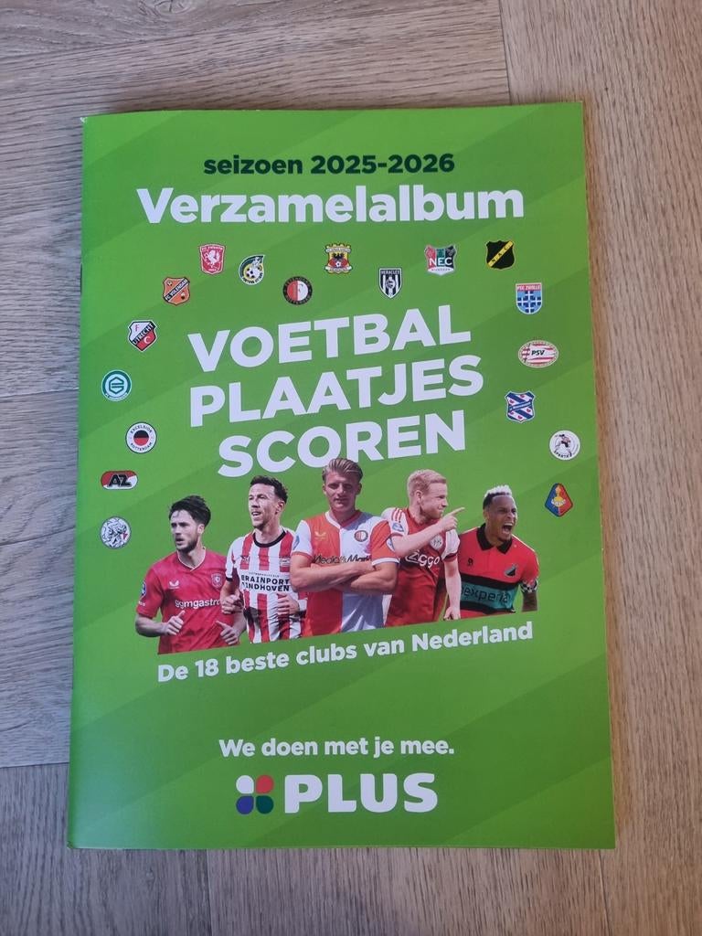 Plus Voetbal boek 2026  leeg nieuw!!, Plus, Ophalen of Verzenden