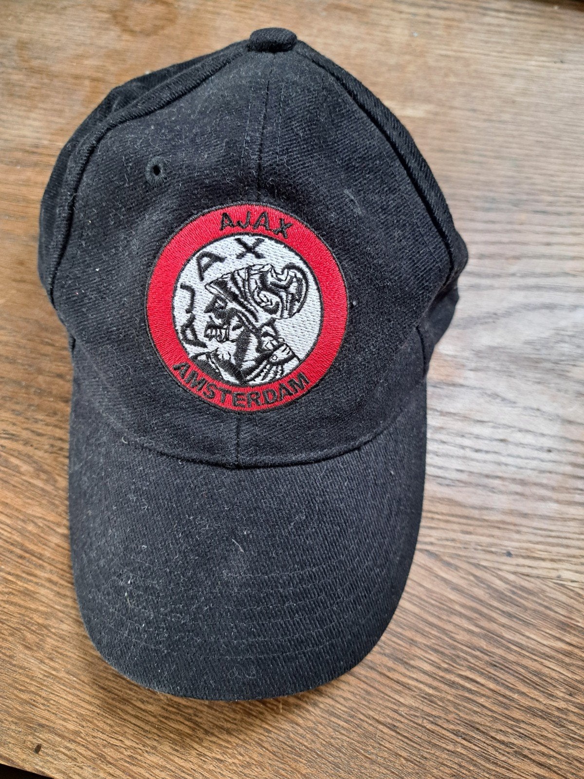 Ajax Amsterdam Pet - Zwart met logo, Pet, Gedragen, Ajax Official Product, One size fits all