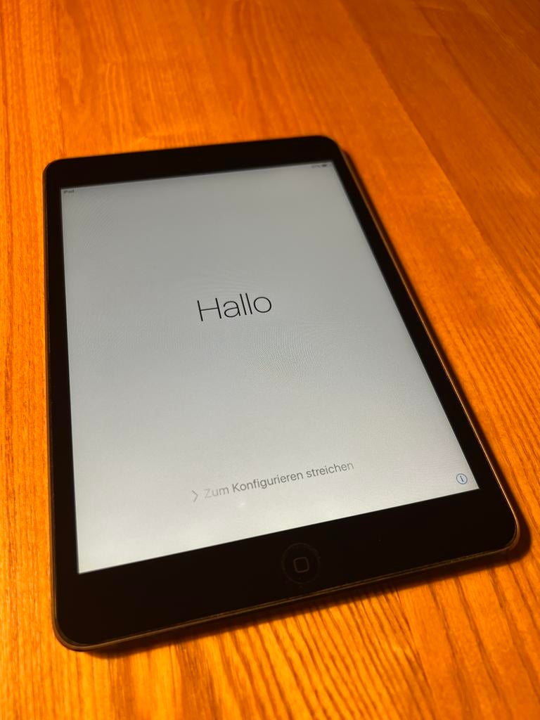 iPad mini (A1432) - Zo goed als nieuw, Computers en Software, Apple iPads, Ophalen of Verzenden, Zo goed als nieuw, Grijs, 7 inch of minder