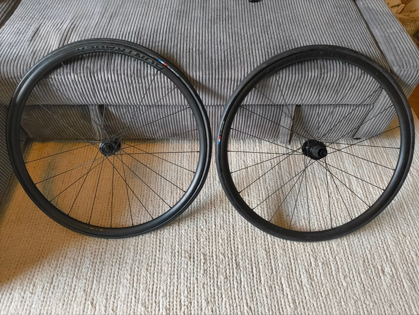 Wielset Bontrager Paradigm SL (aluminium), Ophalen