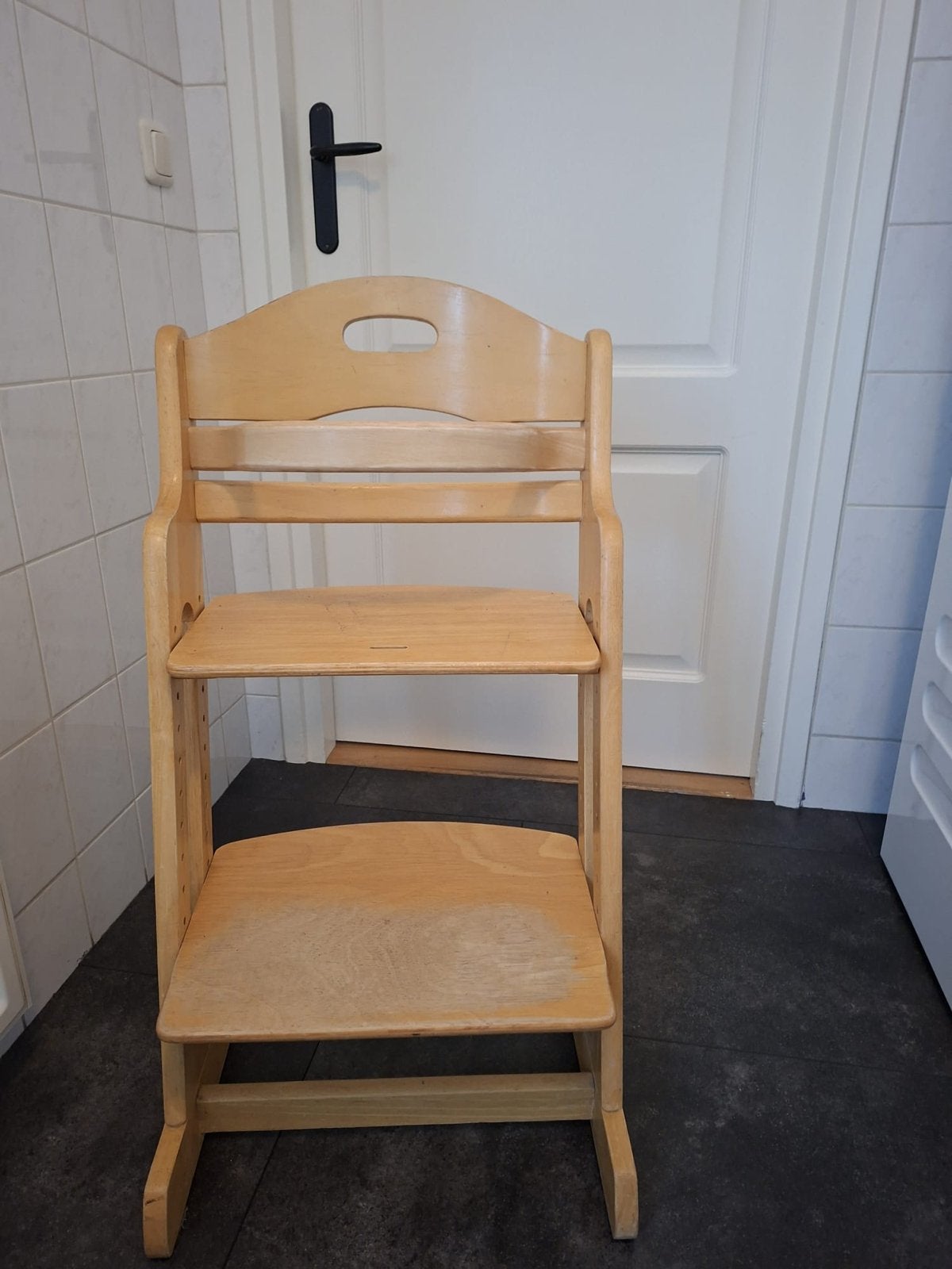 2 Stokke Tripp Trapp stoelen - opknappers, Ophalen, Gebruikt, Meegroeistoel