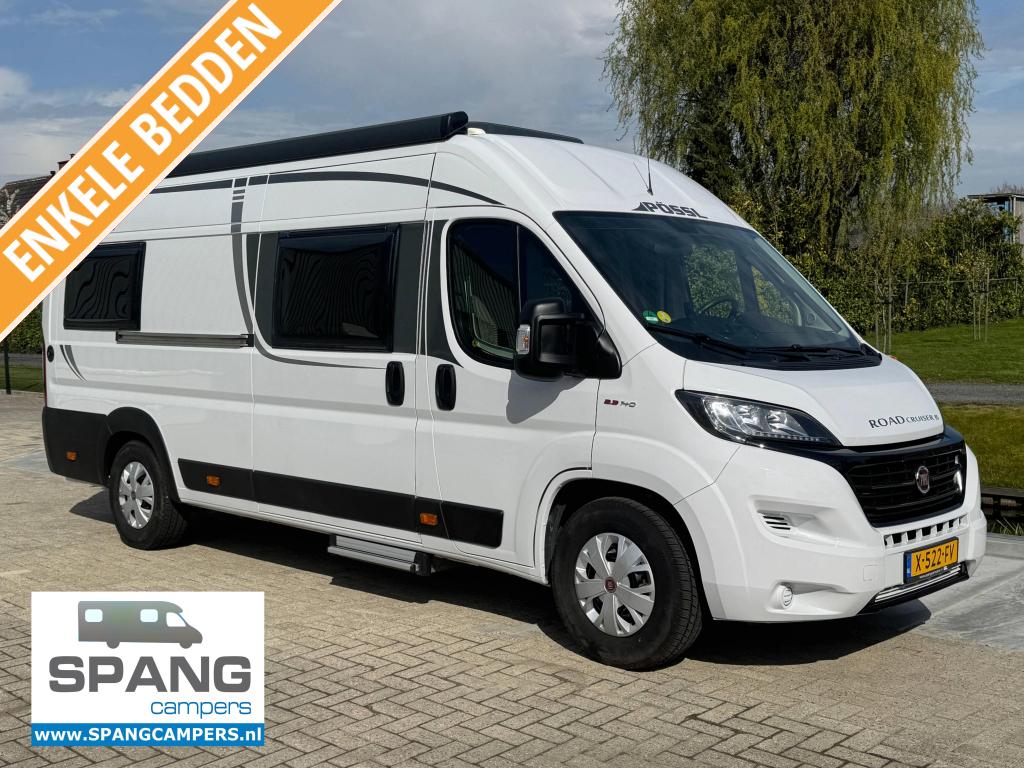 Pössl Roadcruiser 640 2020 Lengte bedden 140 pk, Caravans en Kamperen, Ringverwarming, Fiat, Pössl, Bedrijf