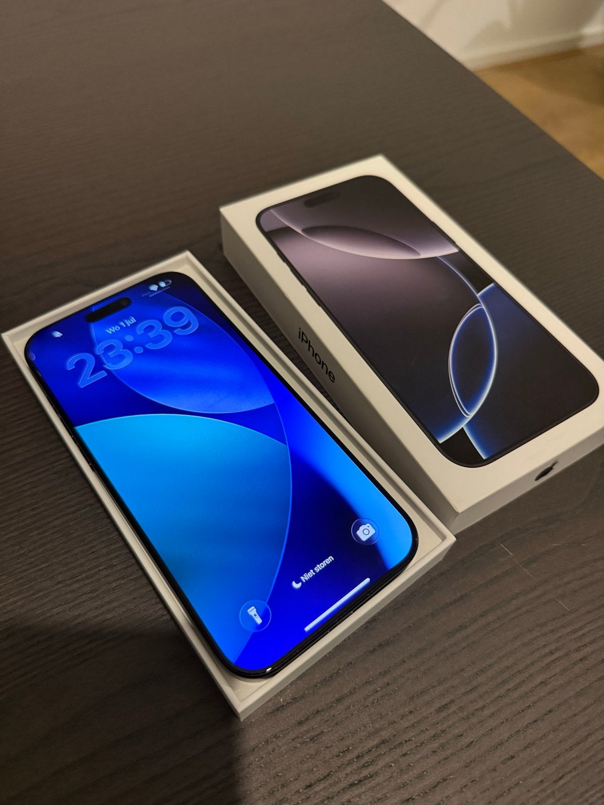 IPhone 16 Pro Max in goede staat, Telecommunicatie, Mobiele telefoons | Apple iPhone, Zo goed als nieuw, 256 GB, Zonder abonnement