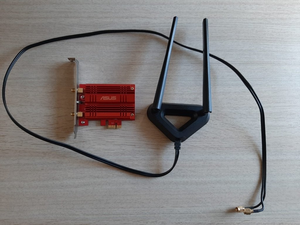 PCIe wifi kaart: ASUS PCE-AC56, Ophalen of Verzenden, Zo goed als nieuw, Intern, ASUS