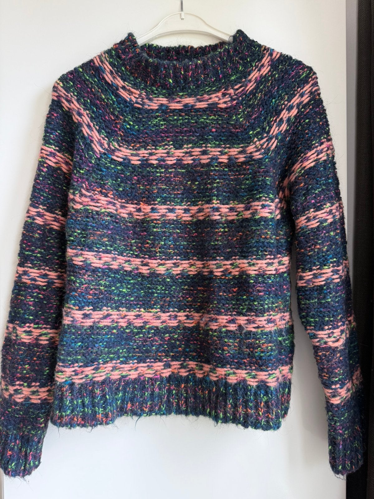 gekleurde zachte warme trui maat 36 POM AMSTERDAM, Kleding | Dames, Ophalen of Verzenden, Zo goed als nieuw, Maat 36 (S), Overige kleuren