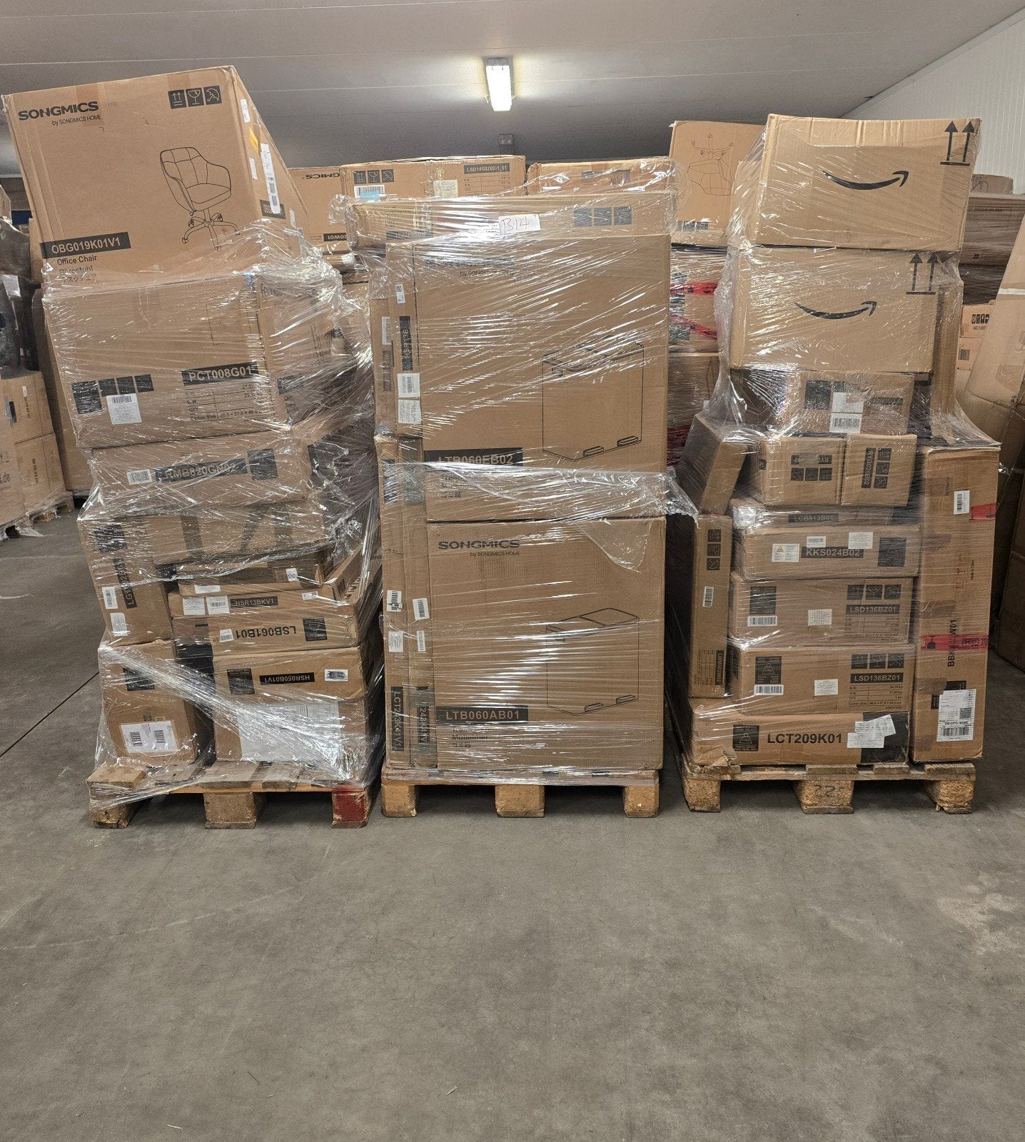 Songmics Mix Pallet €250 | Retouren | Woonartikelen, Zakelijke goederen, Partijgoederen en Retail | Partijgoederen, Ophalen, Overige categorieën