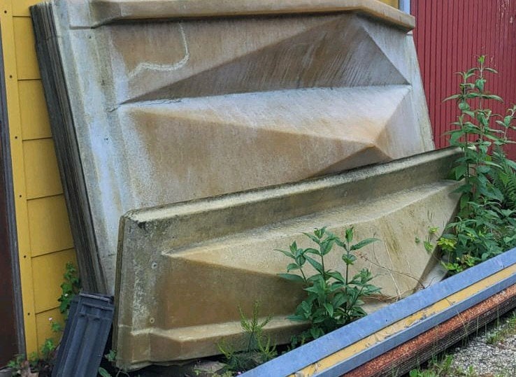 Dakplaten polyester , glasvezel, Ophalen, 15 m² of meer, Dakplaat of Dakpanplaat