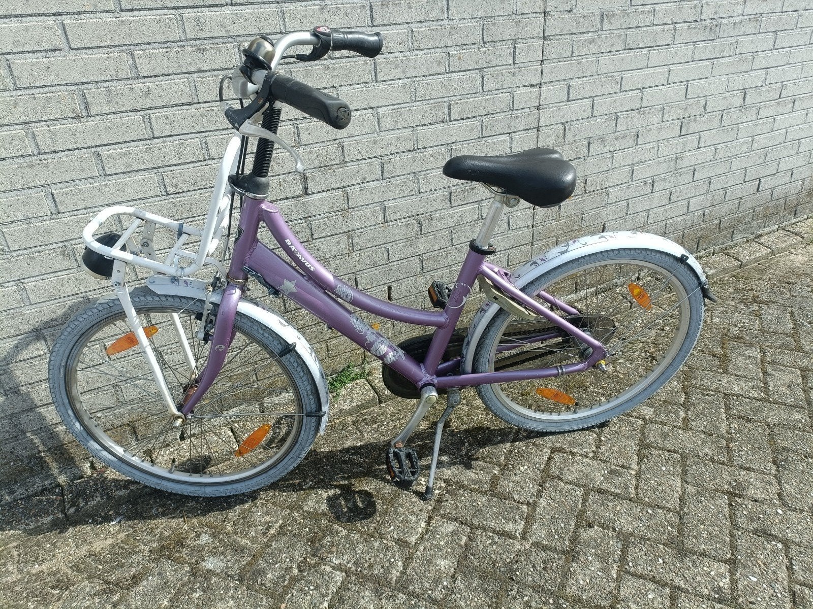 Meisjes fiets 24 inch, Ophalen, Terugtraprem, Batavus, Handrem
