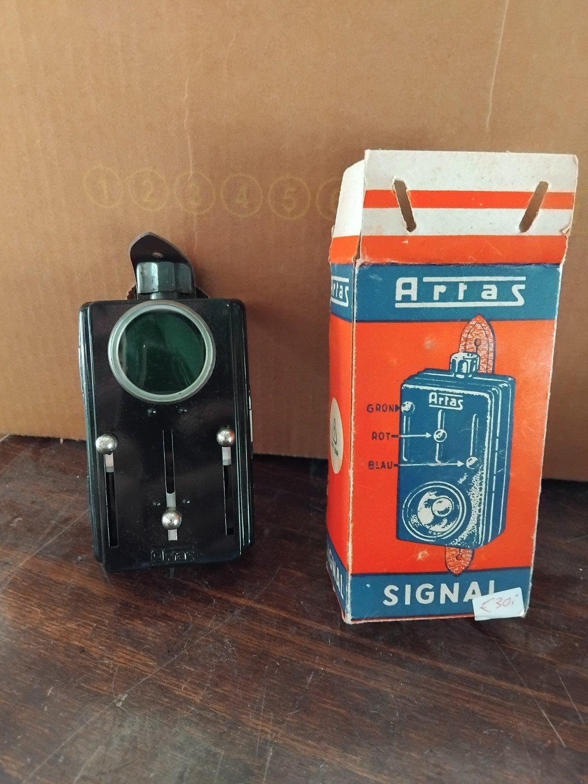 Artas oude signal zaklamp(leger), Antiek en Kunst, Ophalen of Verzenden