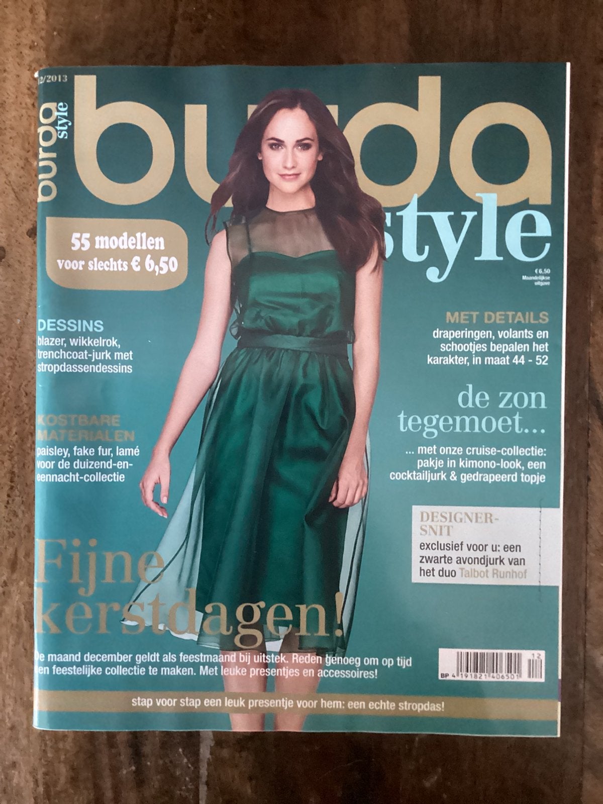 Burda Style naaitijdschrift, december 2013., Ophalen of Verzenden, Zo goed als nieuw, Vrouw, Burda