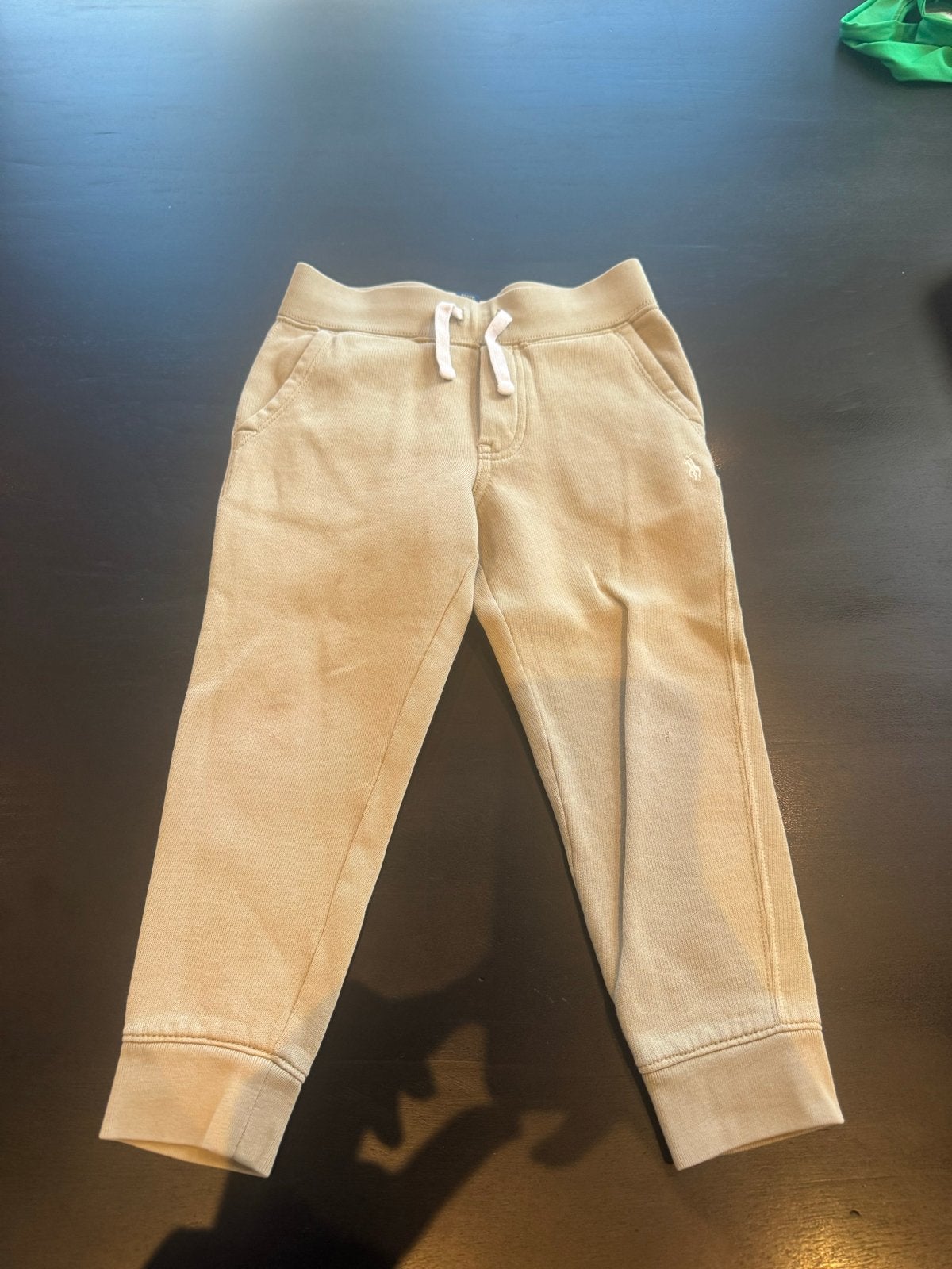 Polo Ralph Lauren Joggingbroek Beige Maat 4, Ophalen of Verzenden, Gebruikt, Jongen of Meisje