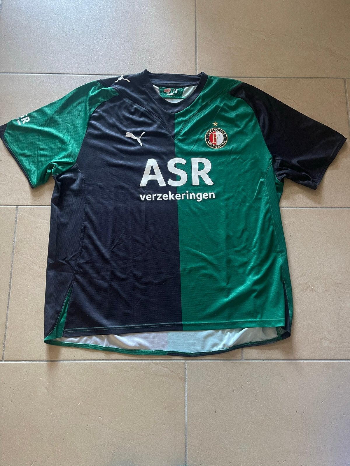 Feyenoord uitshirt 2010/2011 - Maat XXL, Groter dan maat XL, Ophalen of Verzenden, Gebruikt, Shirt