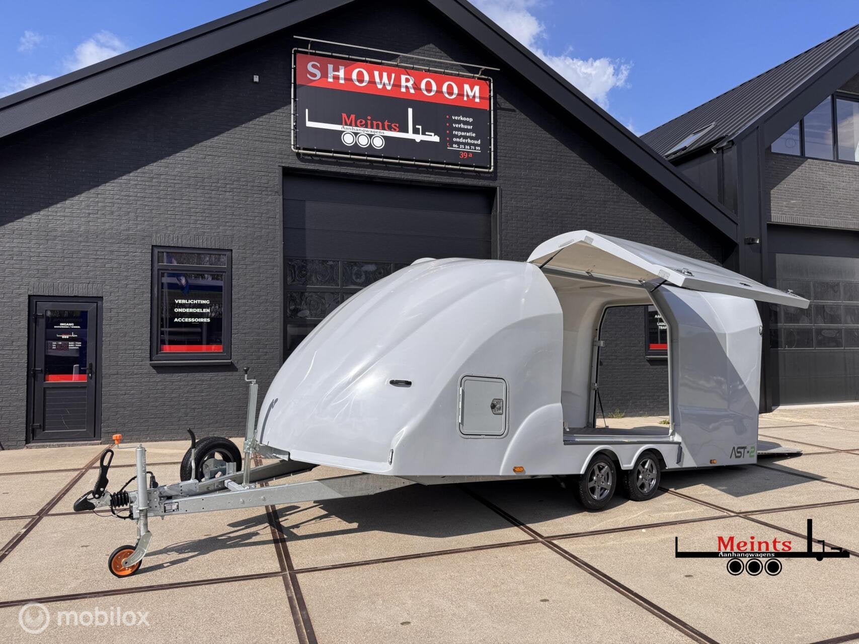 Gesloten autosport trailer AST-2 500x210x183 3000KG VOORRAAD, Auto diversen, Nieuw