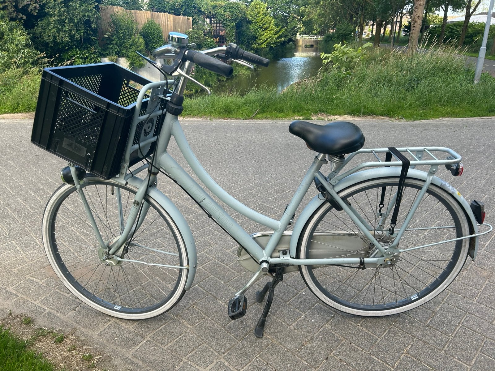 Transportfiets Cortina U4 28 inch., 50 tot 53 cm, Ophalen, Zo goed als nieuw, Versnellingen