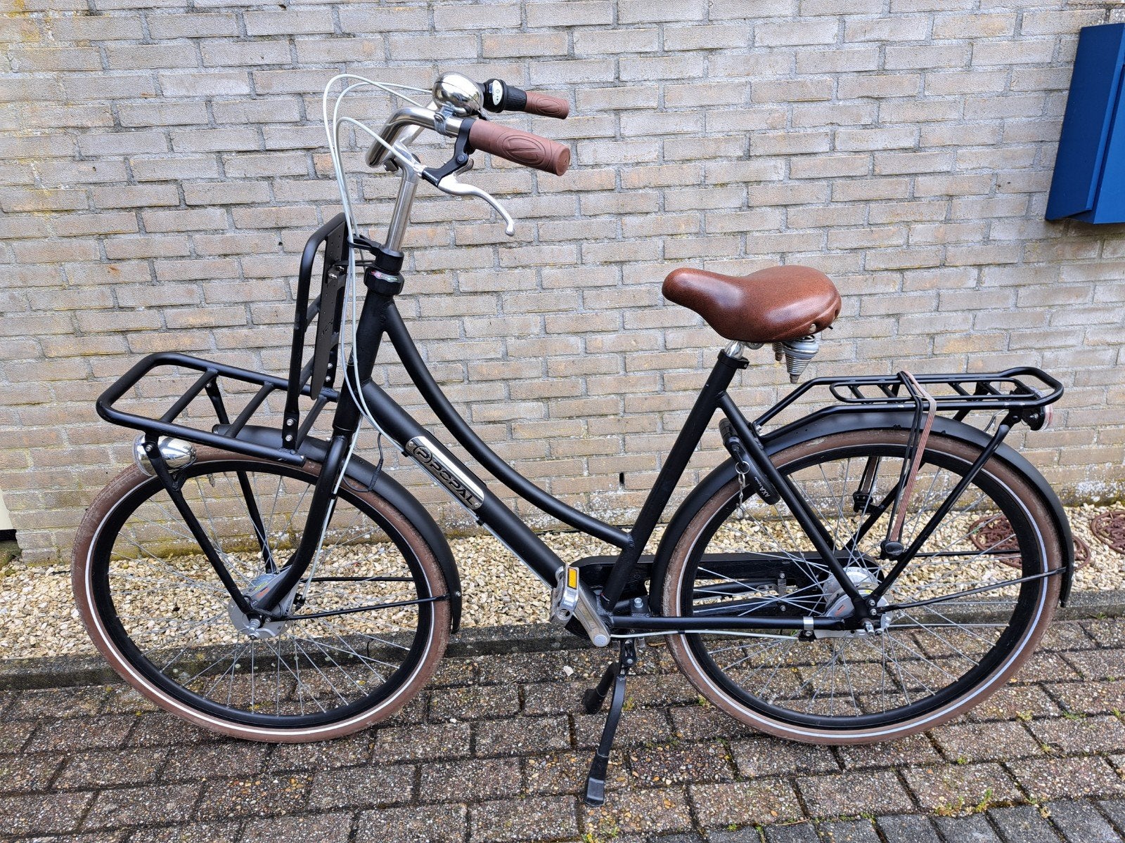 Popal dames transportfiets 28 inch, Fietsen en Brommers, Fietsen | Dames | Damesfietsen, Zo goed als nieuw, Overige merken, Versnellingen