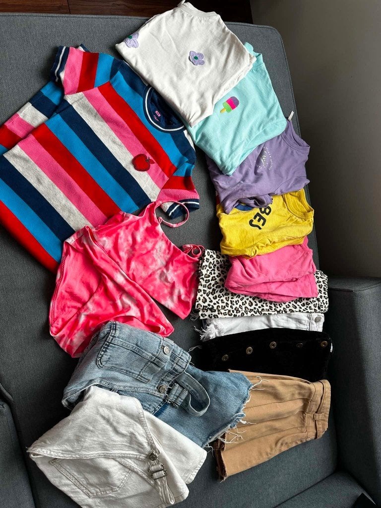 Kleding set meisjes 146 152 uitstekende staat 26 kledingst, Kinderen en Baby's, Meisje, Ophalen of Verzenden, Zo goed als nieuw