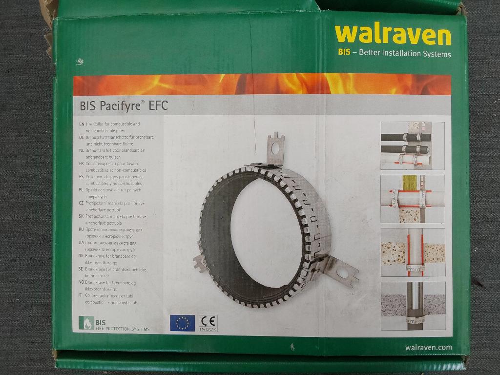 Nieuwe Walraven Brandmanchet, Minder dan 4 cm, Overige materialen, Nieuw, Ophalen of Verzenden