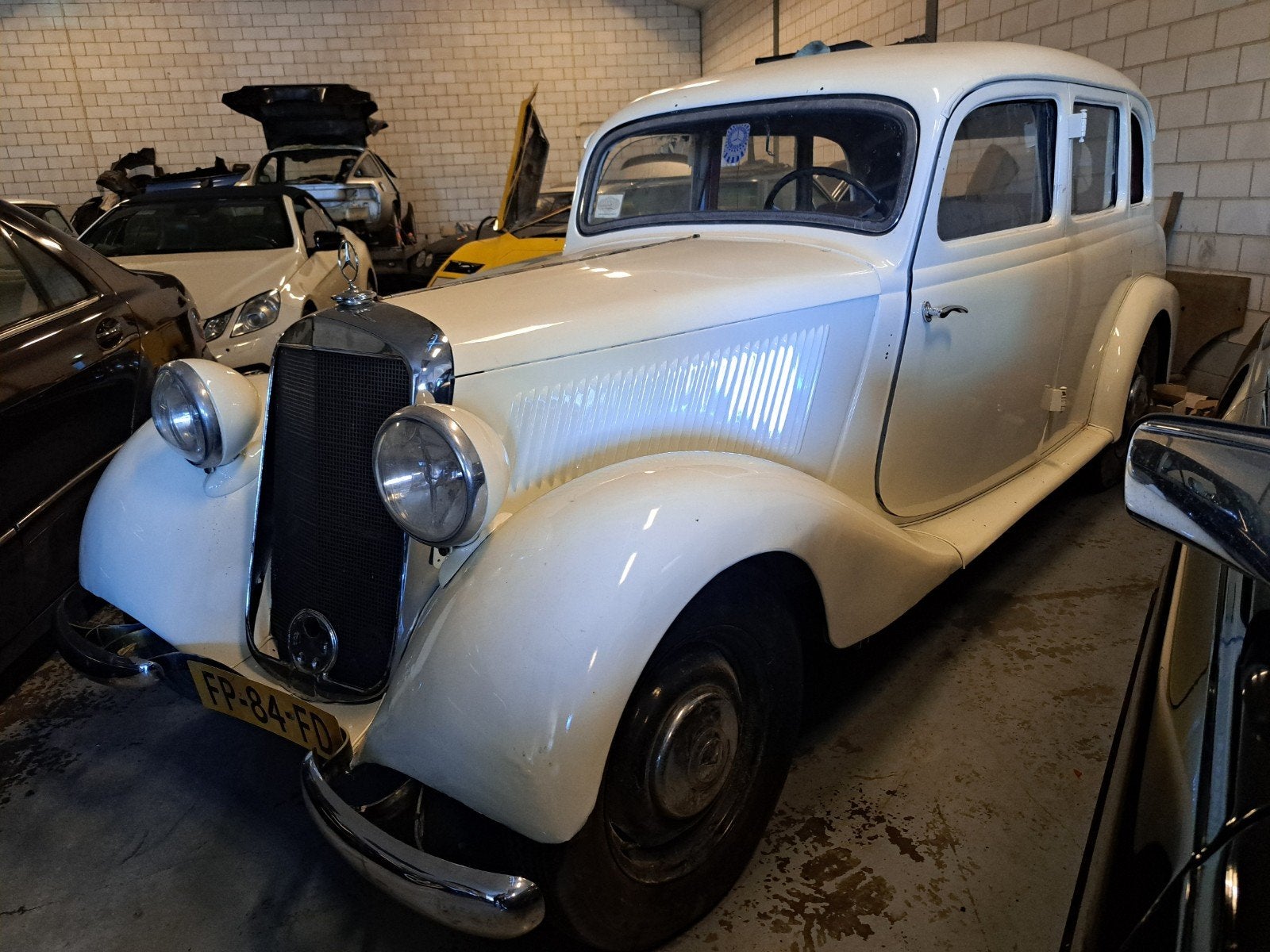 Mercedes 170 s-d 1951 apk vrij 1 stuk gebouwd ultrazeldzaam, foto 9