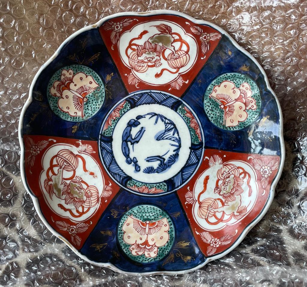 Japans Imari porseleinen bord, Ophalen of Verzenden