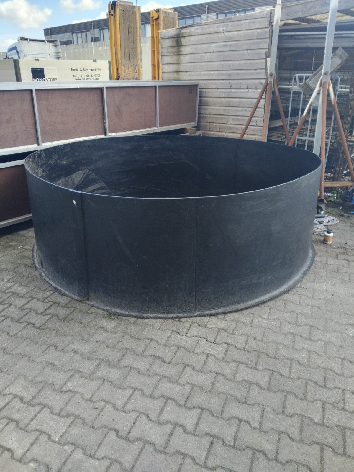 Vijverbak 3 meter doorsnee - Ingraven of bovengronds, Tuin en Terras, Ophalen of Verzenden