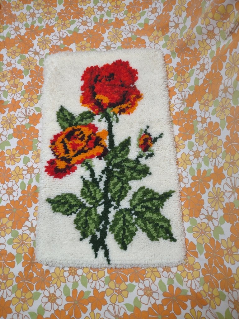 Vintage Smyrna kleed, 50 tot 100 cm, Verzenden, 50 tot 100 cm, Zo goed als nieuw