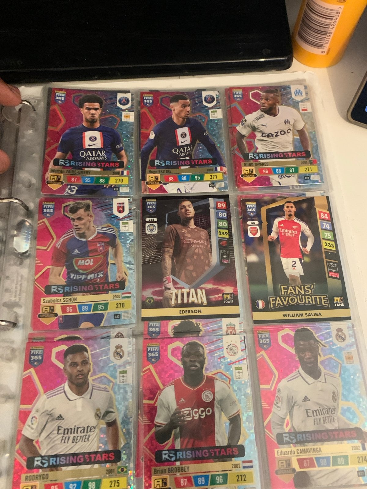 FIFA 365 Rising Stars Voetbal Kaarten Collectie, Ophalen of Verzenden, Zo goed als nieuw, Overige binnenlandse clubs, Spelerskaart