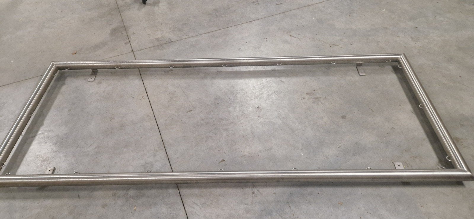 rvs stalen frame voor spandoek, Ophalen, 250 mm of meer, Rvs